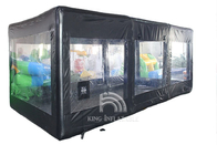 Inflatable Show Car Garage Waterproof Paint Booths Inflatable Spray Booth Mobil Tenda Untuk Lukisan