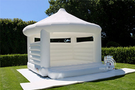 White Bouncy Castle For Wedding Engagement Party Corporate Event & Kids Birthday