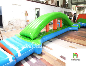Taman Air Inflatable Disesuaikan 0.9mm Keselamatan Perlindungan Lingkungan