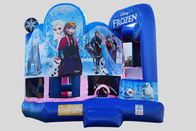 Frozen Theme Bouncy Castle Penyewaan Luar Ruangan Rumah Bouncing Komersial bouncer tiup