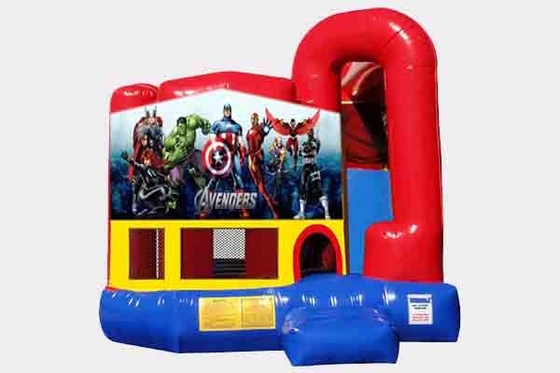 Tahan Air Inflatable Bouncing Castle Anak-anak Bouncy Castle Inflatable Jumping Castles Untuk Disewa