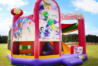 Inflatable Juming Castle Combo Outdoor Hire Inflatable Bouncy Castle Dengan Slide