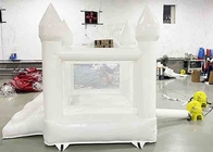 Putih Mini Inflatable Bouncer Outdoor Indoor Anak-anak Pesta Ulang Tahun Bouncy Castle House
