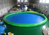 Kolam Renang Tiup Besar Luar Ruangan Raksasa Meledakkan Kolam Renang Inflatables Untuk Anak-Anak