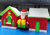 Ornamen Natal Tiup Komersial Inflatables Castle Bouncy Untuk Anak-Anak