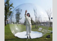 Inflatable Snow Globe Dekorasi Natal Tiup Luar Ruangan Dengan Blower Udara 250w