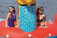 Raksasa 6 Orang Inflatable Parrot Pool Float 4.8m Panjang X 4m Lebar X 2m Tinggi Berenang Mainan