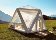 Tenda Transparan Tiup Luar Ruangan Melihat Bintang Berkemah Meledakkan Hotel