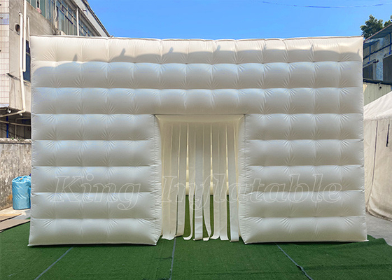Tenda Acara Tiup PVC Pesta Pernikahan Led Night Club Photo Booth Tenda Kubus Tiup