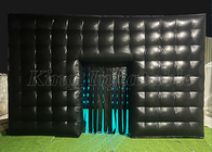 Tenda Acara Inflatable 6m * 6m * 4m PVC Outdoor Event Party Cube Inflatable Blow Up Tent