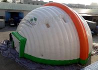 Tenda Pesta Tiup Bentuk Ganda Dome Dengan Rentang 10mD Untuk Bisnis Sewa