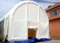 Tusukan - Bukti Inflatable Clear Tent Dibuat Dengan Terpal PVC 0.9mm, 12.7mL * 5.7mW * 3.07mH