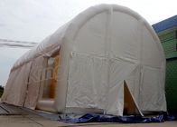 Tusukan - Bukti Inflatable Clear Tent Dibuat Dengan Terpal PVC 0.9mm, 12.7mL * 5.7mW * 3.07mH