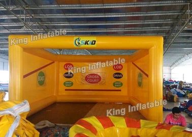 Game Olahraga Squash Inflatable Outdoor atau Indoor Kuning Untuk Orang Dewasa