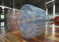 Transparan Kustom Inflatable Air Toy Inflatable Air Roller Untuk Dewasa / Anak-Anak