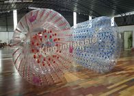 Transparan Kustom Inflatable Air Toy Inflatable Air Roller Untuk Dewasa / Anak-Anak