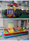Keluarga Lucu Inflatable Jumping Castle Anti - Crack Untuk Hiburan dan Kegembiraan