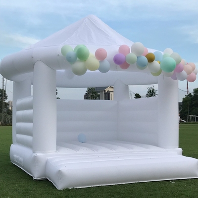Bounce House Kids Inflatable Bounce House Jumping Castle Untuk Anak-anak Pastel Bounce House Inflatable Wedding Bouncer