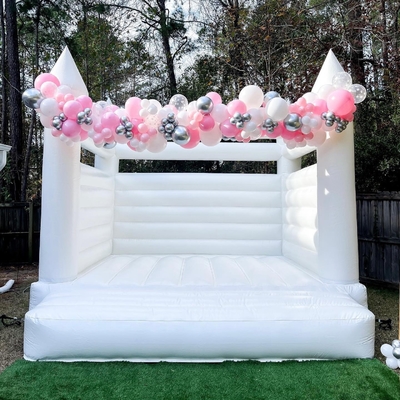 Bounce House Kids Inflatable Bounce House Jumping Castle Untuk Anak-anak Pastel Bounce House Inflatable Wedding Bouncer