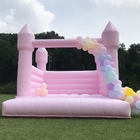Black Bounce House Kids Inflatable Bounce House Jumping Castle Untuk Anak-anak Pastel Bounce House Inflatable Wedding Bouncer