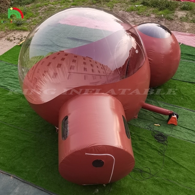 Outdoor Inflatable Clear Dome Tent Camping Hotel Room House Bubble Tent untuk Restoran