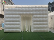 Lampu Led Luar Ruangan Igloo Inflatable Flat top Putih Besar Camping Tent Inflatable Wedding Party Tent