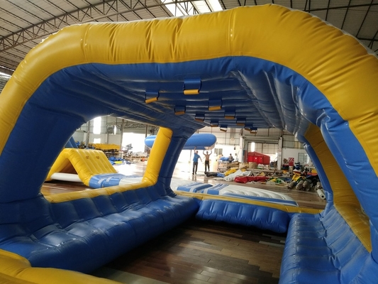 Taman Air Inflatable Permainan Air Inflatable Taman Terapung Peralatan Hiburan Untuk Acara