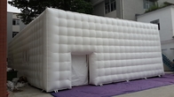 20ft Custom Portable Black Inflatable Nightclub Cube Party Bar Tent Night Club Untuk Acara Pernikahan Disco