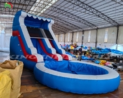 Commercial Inflatable Water Slide Jumper Bounce House Castle Kolam renang air