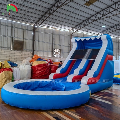 Commercial Inflatable Water Slide Jumper Bounce House Castle Kolam renang air