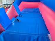Slide Air Inflatable dengan Kolam Renang yang Populer