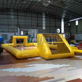 Lapangan Sepak Bola Inflatable Outdoor Lapisan Tunggal untuk Hiburan
