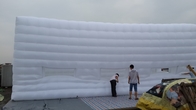 Tenda Klub Malam Inflatable Tenda Klub Malam Pesta Disco Inflatable Lampu Klub Malam Inflatable LED Kubu