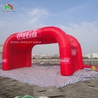 Arches Inflatable Bersepeda Balapan Olahraga Game Inflatable Mulai Finish Line Arch Sunshade tenda busur