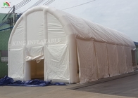 Tenda Olahraga PVC Lapangan Tenis Terbakar Kubus Besar Pesta Pernikahan Lampu LED Tenda Terbakar Besar