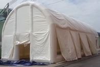 Tenda Olahraga PVC Lapangan Tenis Terbakar Kubus Besar Pesta Pernikahan Lampu LED Tenda Terbakar Besar