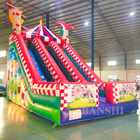 Custom Commercial Pvc Oxford Inflatable Bouncer Bounce House Castle untuk taman bermain anak-anak