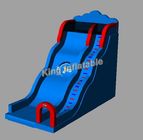 Slide Air Tiup Komersial Biru Untuk Anak-Anak Dan Audlt Dengan Ukuran 5m * 8m