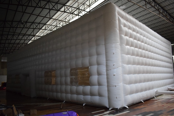 Outdoor Putih Pvc Inflatable Night-Club Inflatable Night Club Pernikahan Acara Pesta Kubu tenda untuk dijual