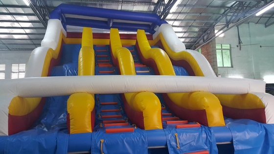 Kualitas tinggi Air Slide Air kolam renang Slide dengan Platon Tarpaulin kualitas terbaik