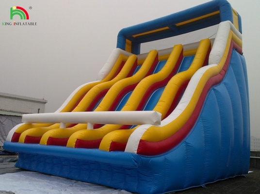 Kualitas tinggi Air Slide Air kolam renang Slide dengan Platon Tarpaulin kualitas terbaik