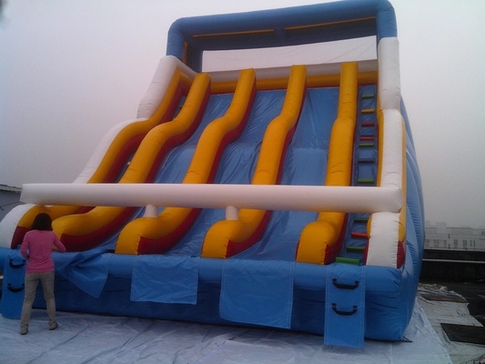Kualitas tinggi Air Slide Air kolam renang Slide dengan Platon Tarpaulin kualitas terbaik