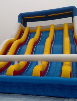 Kualitas tinggi Air Slide Air kolam renang Slide dengan Platon Tarpaulin kualitas terbaik