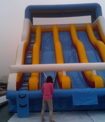Kualitas tinggi Air Slide Air kolam renang Slide dengan Platon Tarpaulin kualitas terbaik