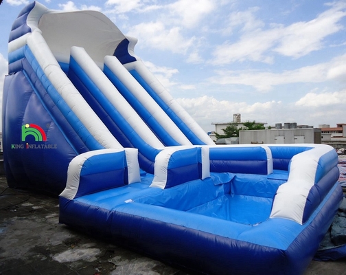 Kualitas tinggi kurva jalur ganda ledakan anak-anak air kembung slide