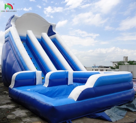 Kualitas tinggi kurva jalur ganda ledakan anak-anak air kembung slide