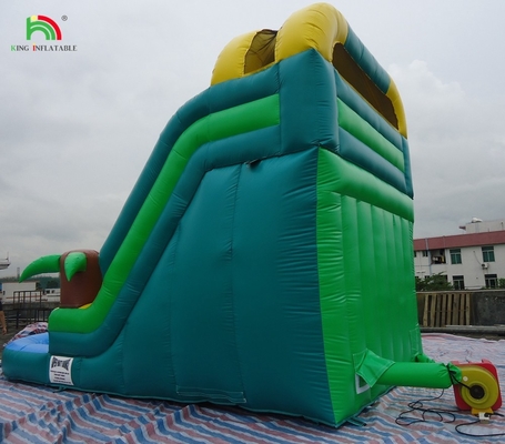 Harga Murah Komersial Kelas PVC Air Slide Inflatable dengan Kolam Renang