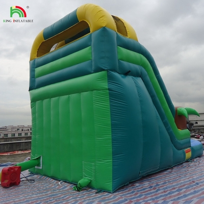 Harga Murah Komersial Kelas PVC Air Slide Inflatable dengan Kolam Renang
