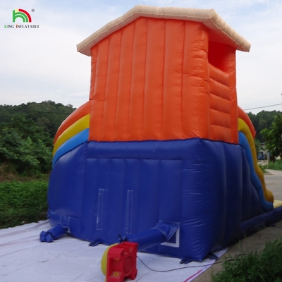 Harga Pabrik Slide Ganda Slide Air Inflatable Slide Komersial Slide Air