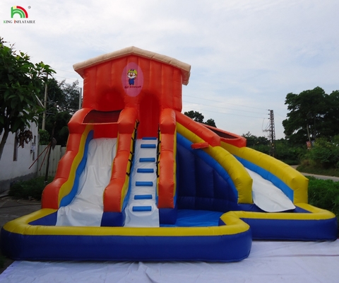 Harga Pabrik Slide Ganda Slide Air Inflatable Slide Komersial Slide Air
